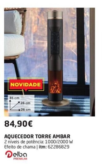 Bricomarché Aquecedor Torre Ambar promoção