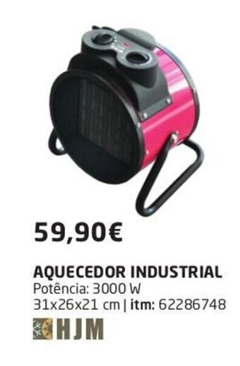Bricomarché Aquecedor Industrial promoção