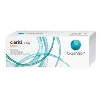 Lentes de contacto clariti 1 day toric