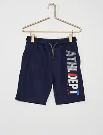 Kiabi Calções em moletão sportswear promoção