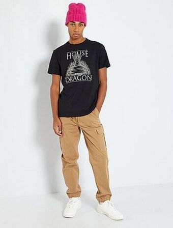 Kiabi T-shirt com estampado 'game of thrones' promoção