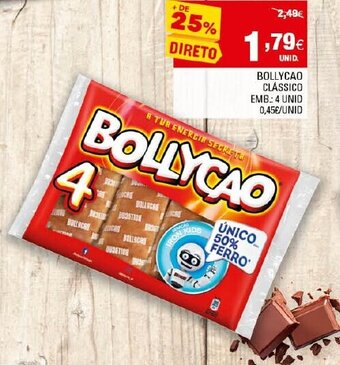 Bollycao Clássico 4 Unid