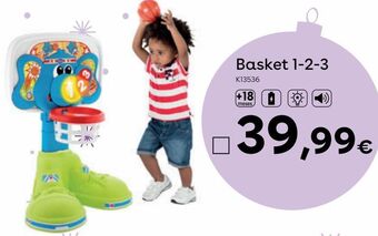 Toys R Us Chicco - basket 1 2 3 promoção
