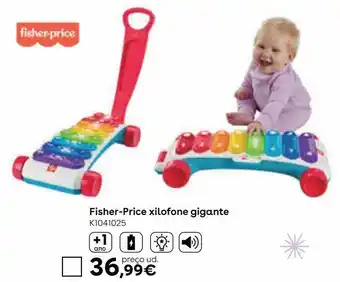 Toys R Us Fisher price - xilofone musical gigante promoção