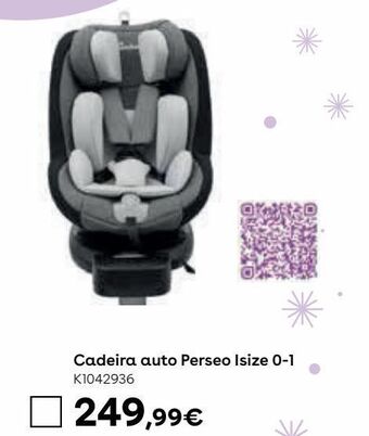 Prénatal - cadeira auto perseo isize 0-1 de giordani