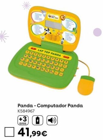 Toys R Us Computador panda promoção