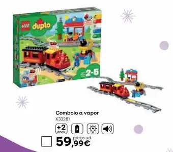 Toys R Us Lego duplo - comboio a vapor - 10874 promoção