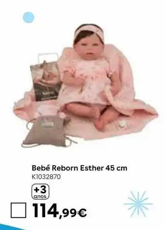 Toys R Us Bebé reborn esther 45 cm promoção