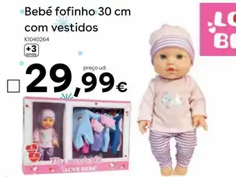 Toys R Us Love bebe - boneco com roupa promoção