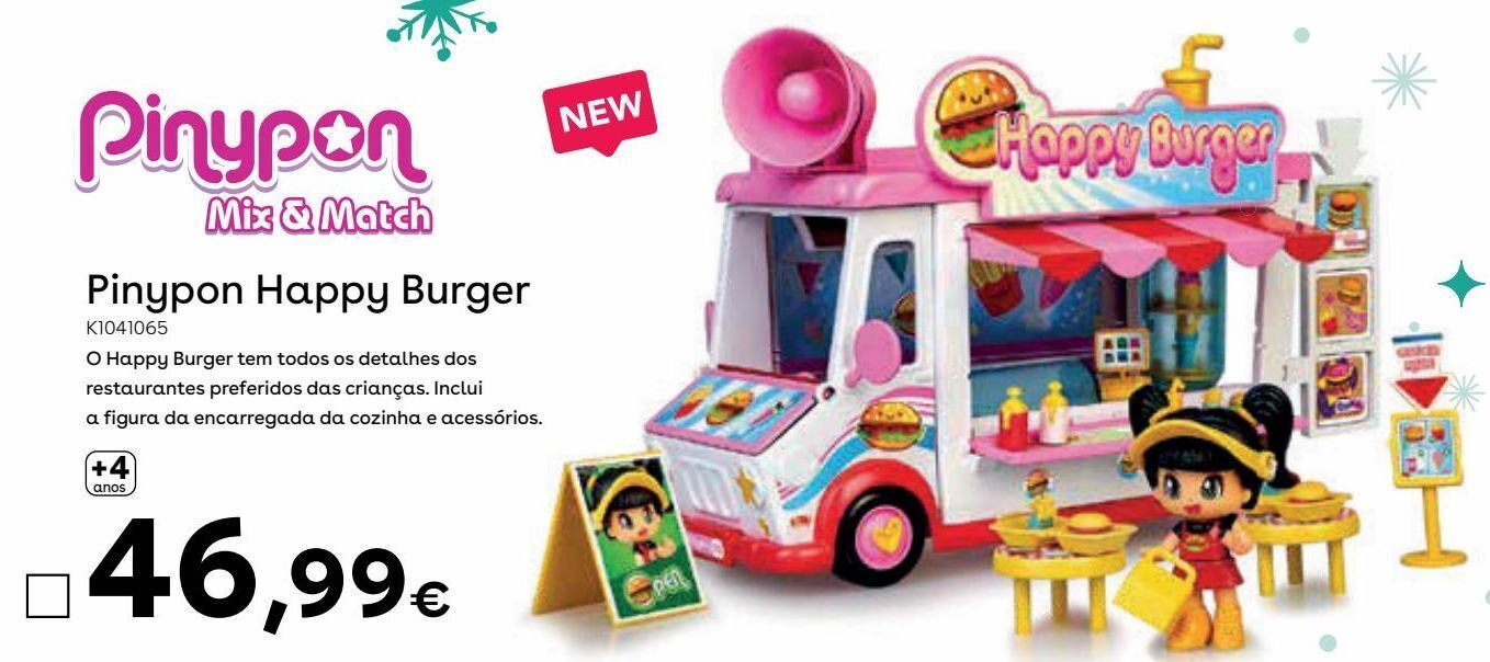 Pinypon Happy Burguer - Autobrinca Online