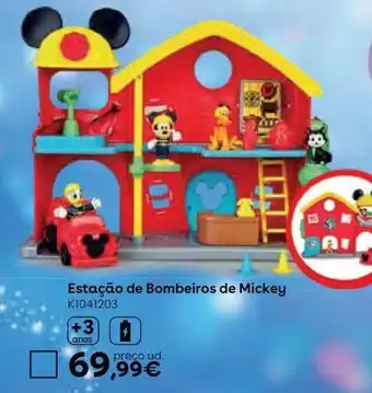 Toys R Us Mickey mouse - estação de bombeiros promoção