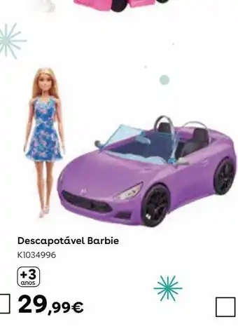 Barbie - descapotável barbie
