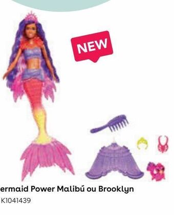 Toys R Us Barbie - mermaid power boneca brooklyn promoção