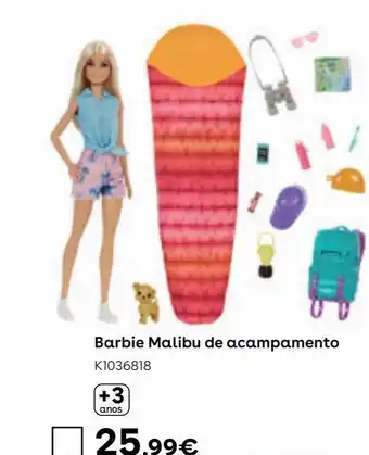 Barbie - malibu de acampamento