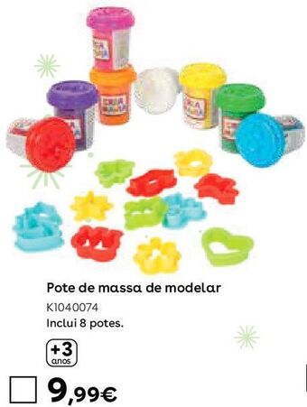 Toys R Us Massa de modelar promoção
