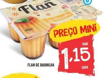 Flan de baunilha