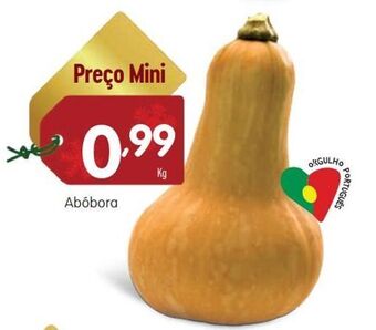 Minipreço Abóbora promoção