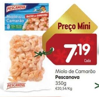 Minipreço Camarão pescanova promoção