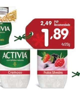 Minipreço Iogurte activia promoção