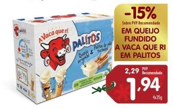 Queijo fundido a vaca que ri