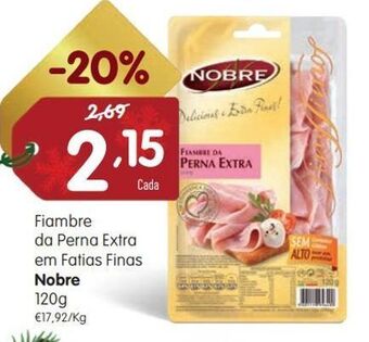 Minipreço Presunto nobre promoção