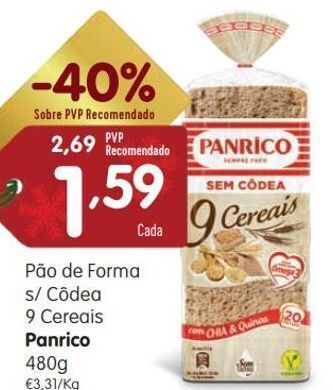Minipreço Pão de forma panrico promoção