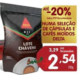 Minipreço Cápsulas de café delta promoção