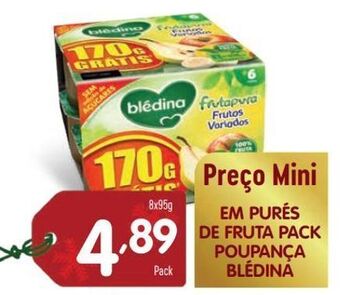 Minipreço Puré de frutas blédina promoção