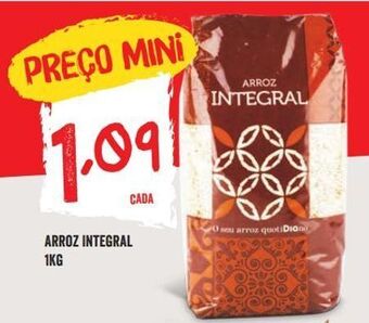 Minipreço Arroz integral promoção
