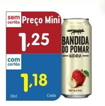 Minipreço Sidra bandida do pomar promoção
