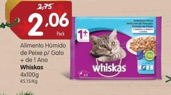 Ração para gatos whiskas