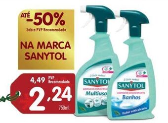 Minipreço Limpadores sanytol promoção