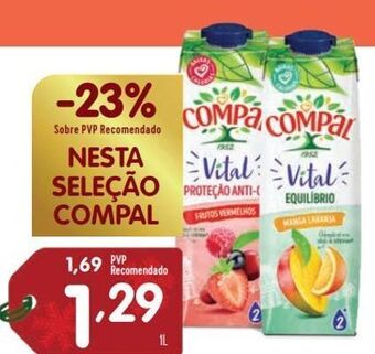Minipreço Néctar compal promoção