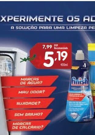 Minipreço Limpadores finish promoção