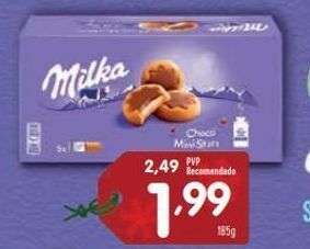 Bolacha recheada milka