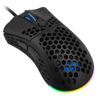 Chip7 Rato óptico 1life gm:splinter rgb 6400dpi preto promoção