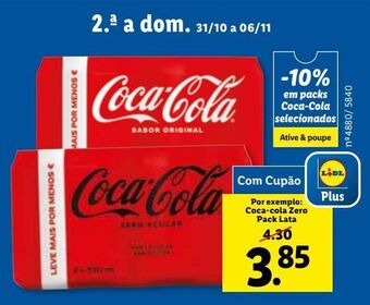 Lidl Coca cola promoção