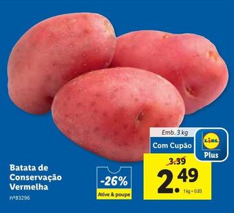 Lidl Batatas promoção