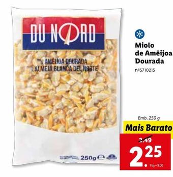 Lidl Marisco promoção