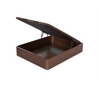 Conforama Base flex box wengué - rebatível - cama com arrumação - roupeiro horizontal promoção