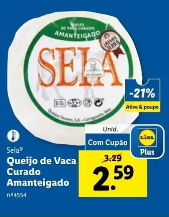 Lidl Queijo curado seia promoção