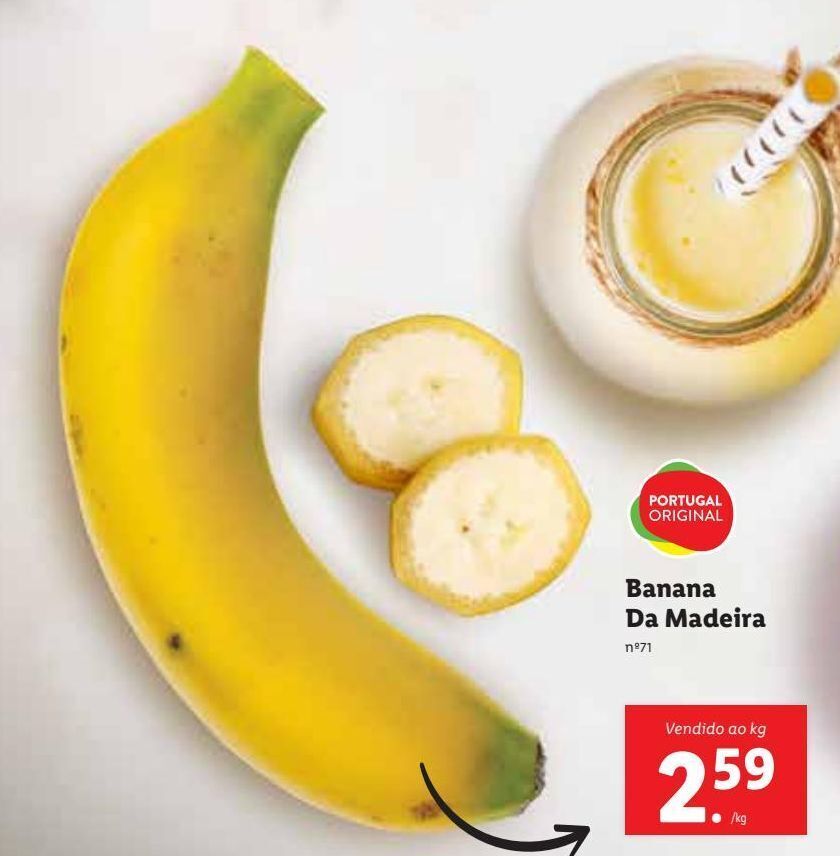 Promoção Banana em Lidl