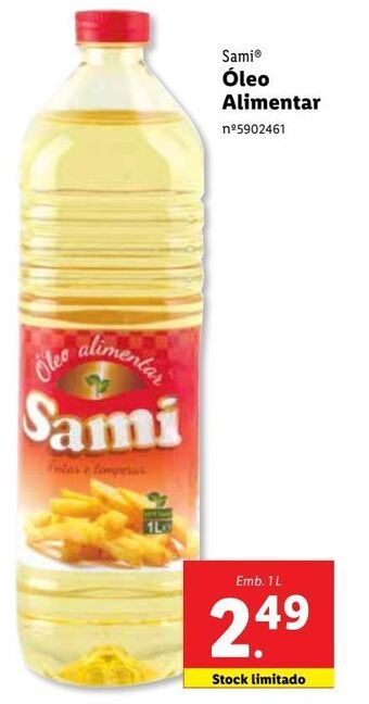 Lidl Óleo para fritar promoção