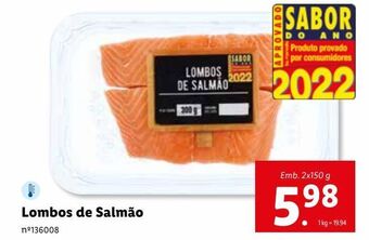 Lidl Salmão promoção