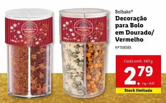 Lidl Decoração para bolo promoção
