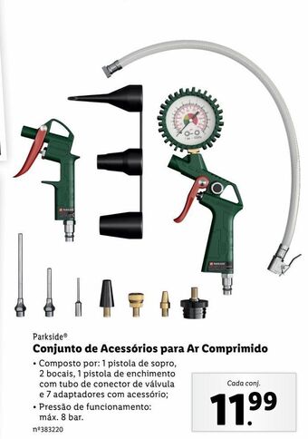 Lidl Ferramentas parkside promoção