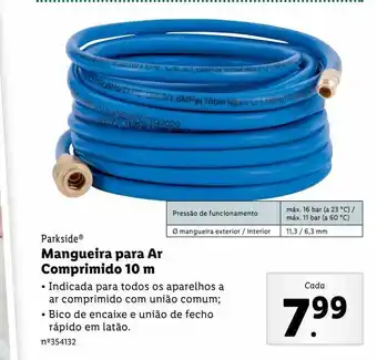 Lidl Mangueira parkside promoção