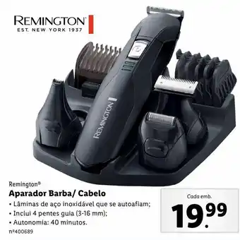 Lidl Cortador de cabelo remington promoção