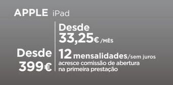 El Corte Inglés Ipad apple promoção