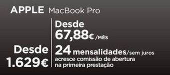 El Corte Inglés Macbook pro apple promoção
